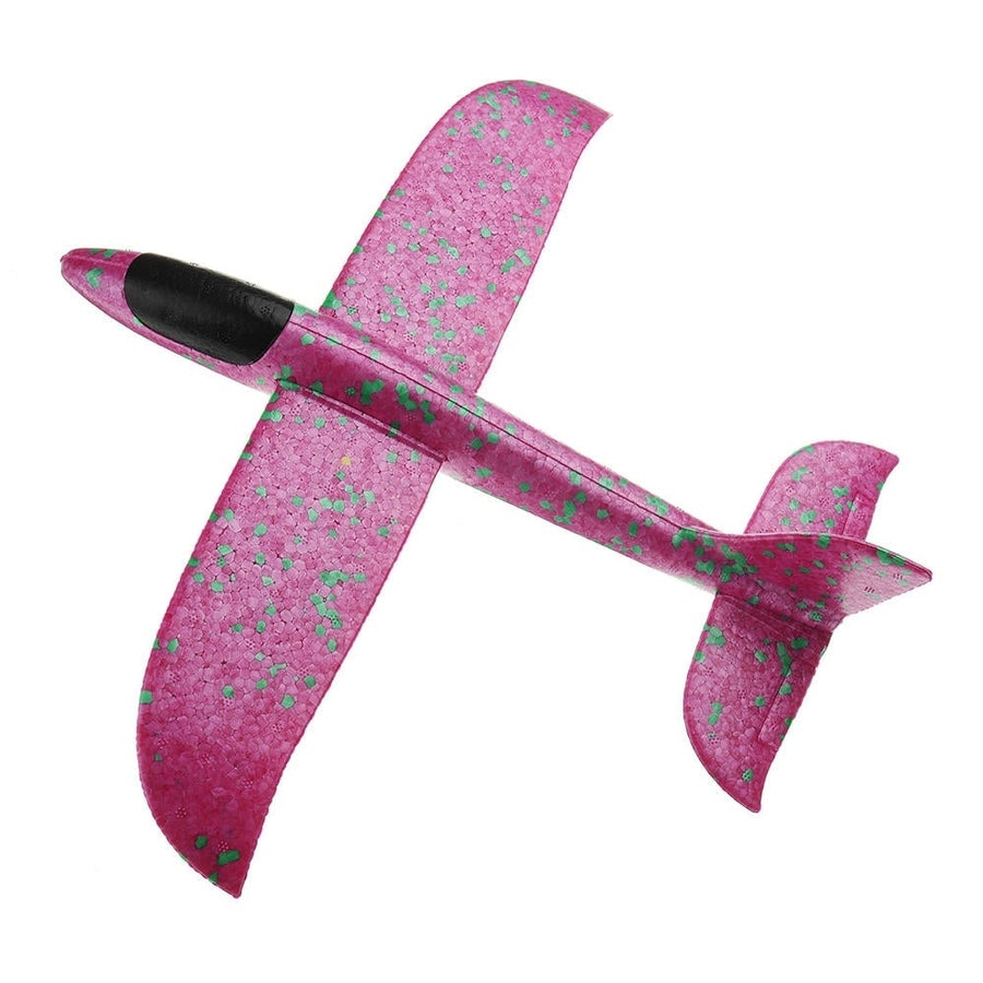 4PCS 35cm Big Size Hand Launch Throwing Aircraft Airplane Glider DIY Inertial Foam EPP Plane Toy Image 1