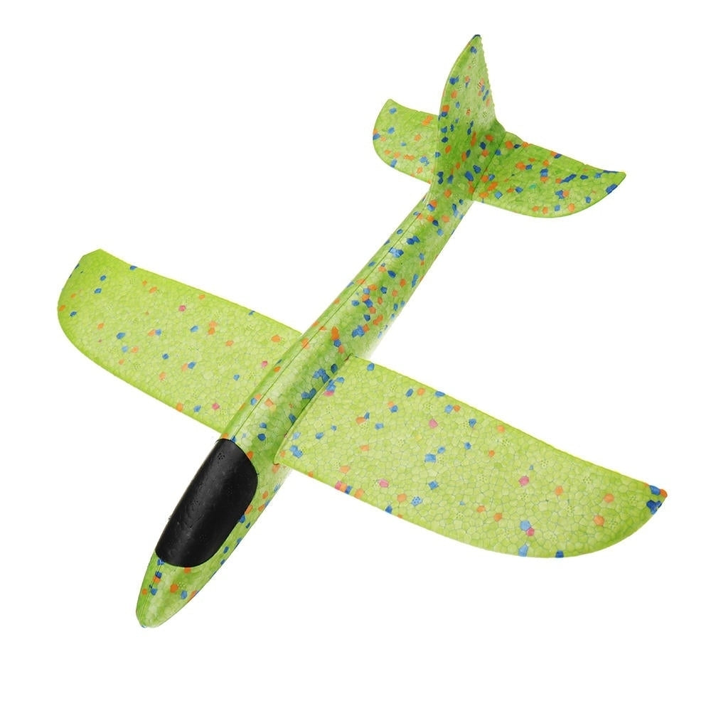 4PCS 35cm Big Size Hand Launch Throwing Aircraft Airplane Glider DIY Inertial Foam EPP Plane Toy Image 2