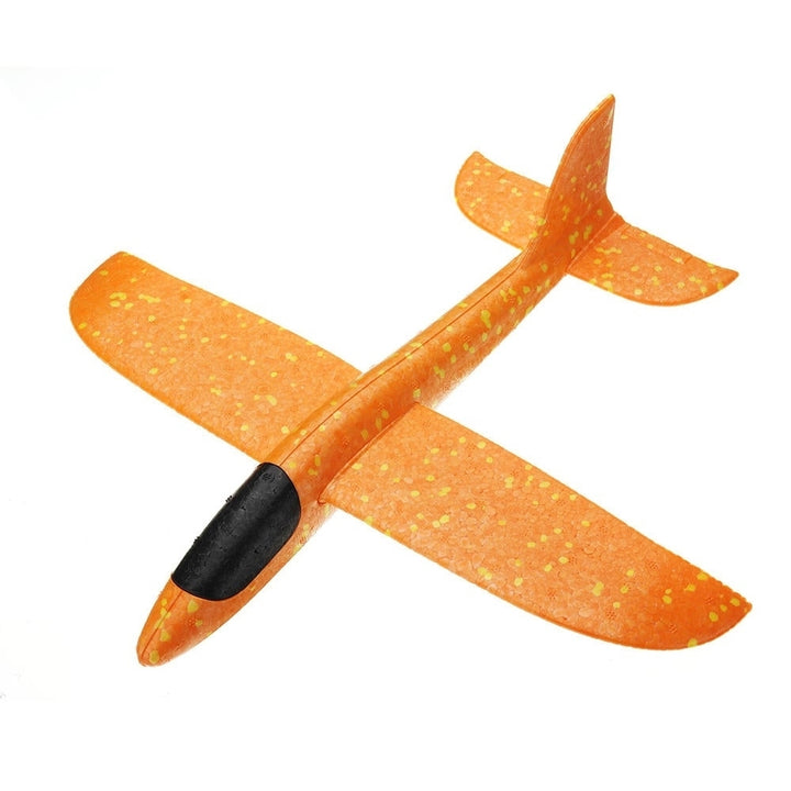 4PCS 35cm Big Size Hand Launch Throwing Aircraft Airplane Glider DIY Inertial Foam EPP Plane Toy Image 4