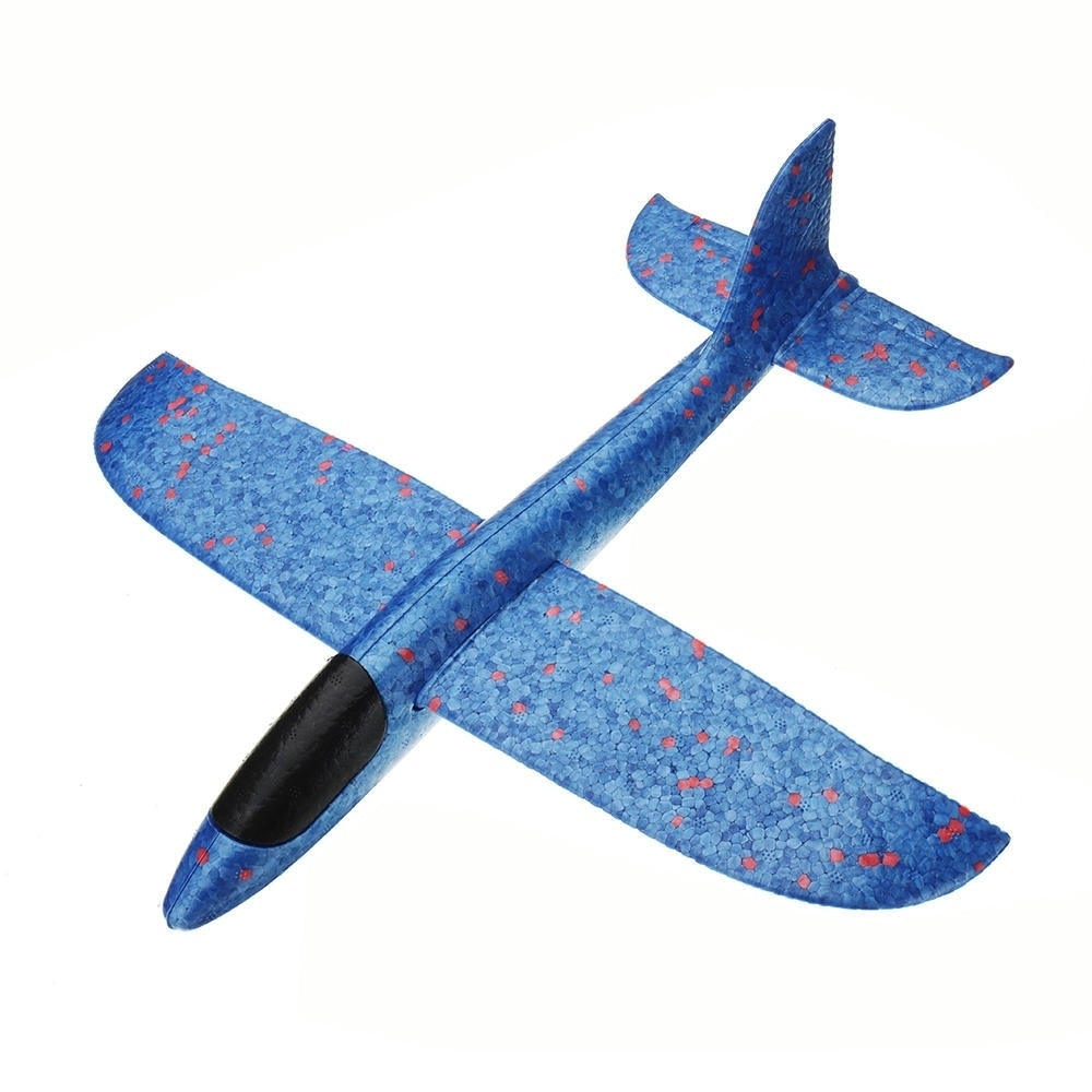4PCS 35cm Big Size Hand Launch Throwing Aircraft Airplane Glider DIY Inertial Foam EPP Plane Toy Image 7