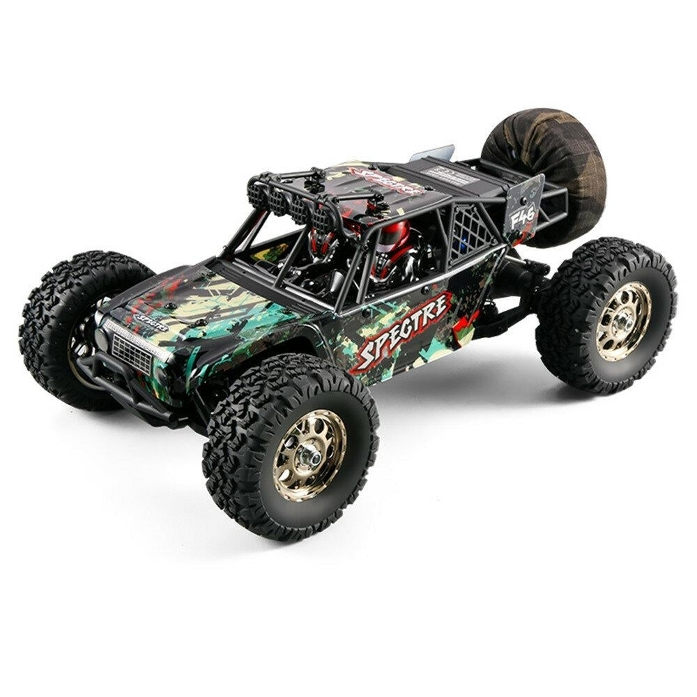 4WD 2.4G RC Car Off Road Desert Truck Brushed Vehicle Models Full Proportional Control Image 1