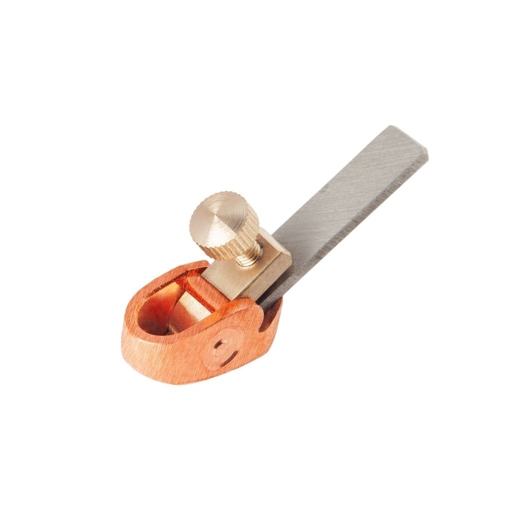 5 pcs Rose Gold Color Violin Makers Plane Cutter Brass Luthier Tool Violin Making Tools Mini Brass Planes Woodworking Image 6