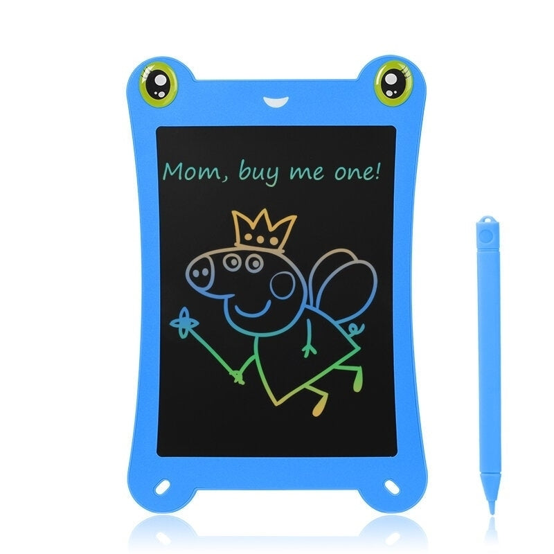 8.5 inch Frog Colors screen LCD Writing Tablet Drawing Handwriting Pad Message Board Kids Educational Image 2