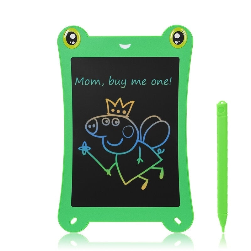 8.5 inch Frog Colors screen LCD Writing Tablet Drawing Handwriting Pad Message Board Kids Educational Image 3