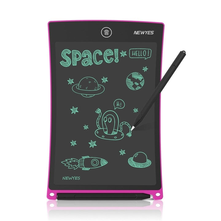 8.5-Inch Writing Board Monochrome Screen Tablet Drawing Handwriting Pad Message Kids Educational Toys Image 7