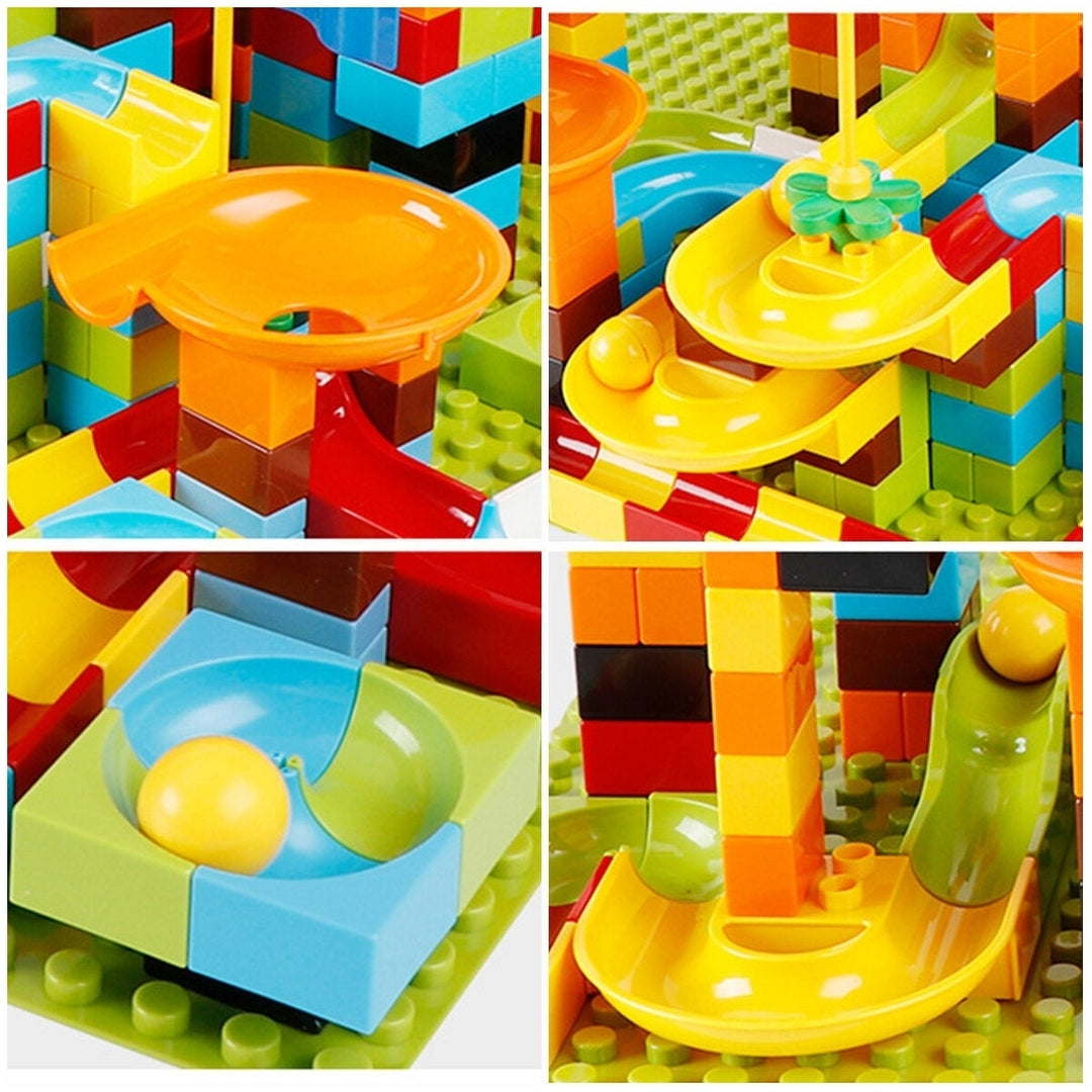 80,81,160Pcs DIY Assembly Kids Game Play Building Blocks Toys for Gift Image 4