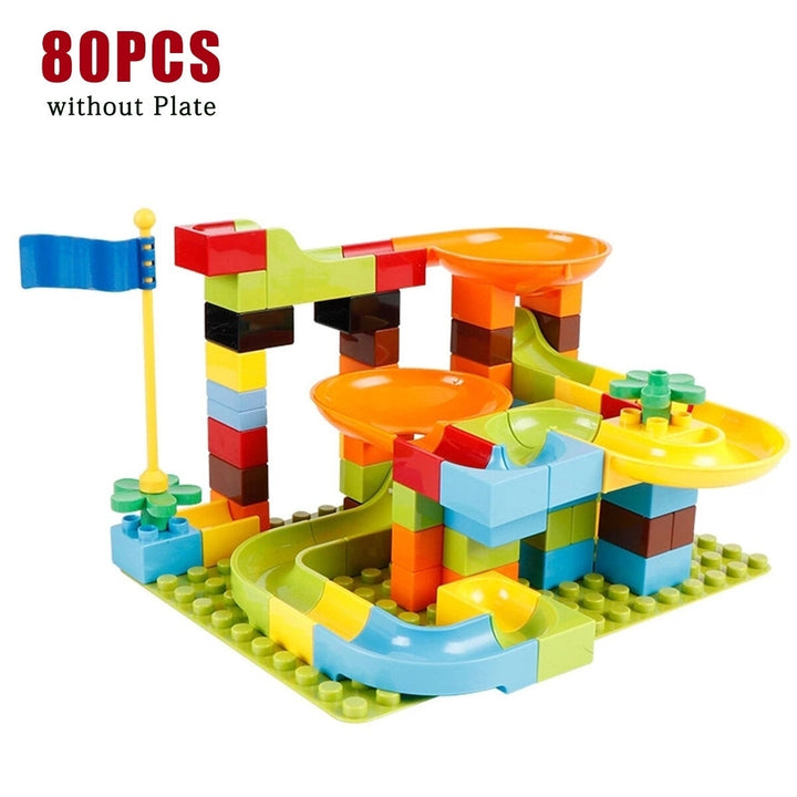 80,81,160Pcs DIY Assembly Kids Game Play Building Blocks Toys for Gift Image 6