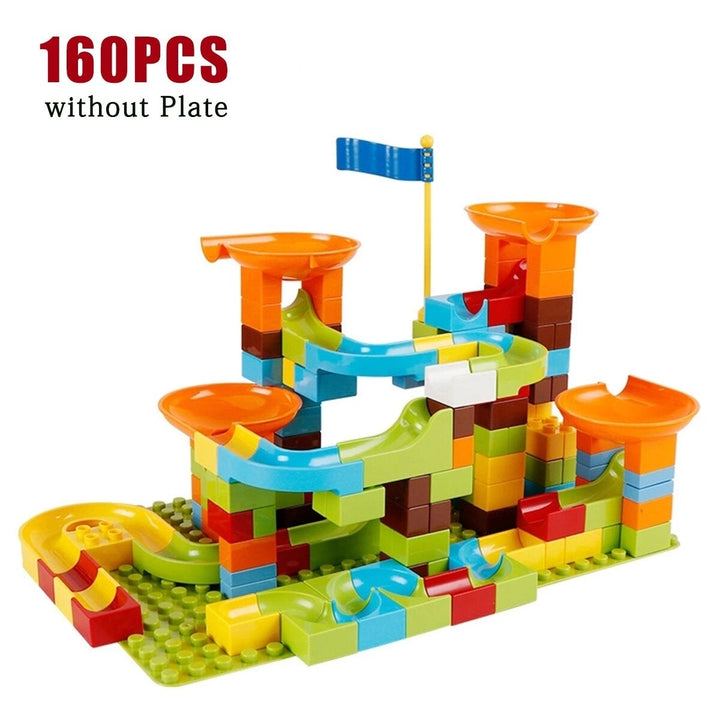 80,81,160Pcs DIY Assembly Kids Game Play Building Blocks Toys for Gift Image 7
