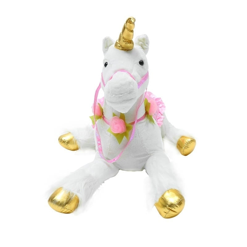 85 cm Stuffed Unicorn Soft Giant Plush Animal Toy Soft Animal Doll Image 2