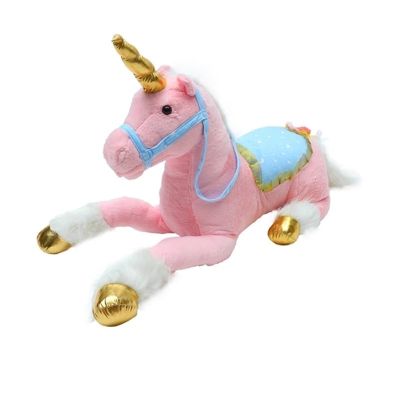 85 cm Stuffed Unicorn Soft Giant Plush Animal Toy Soft Animal Doll Image 7