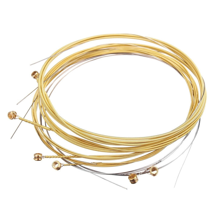 6 PCS Brass Acoustic Guitar String Set for Guitar Players Image 3