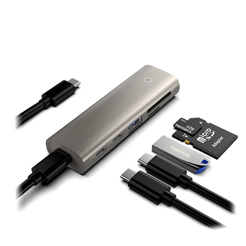6-IN-1 USB-C HUB Docking Station Adapter with10Gbps Data Transmission Image 1
