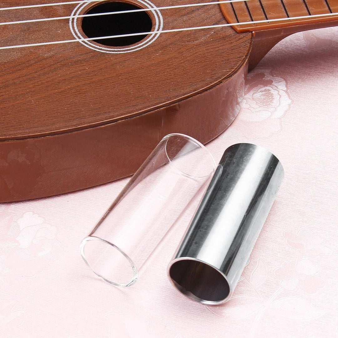 60mm Stainless Steel,Glass Guitar Finger Sliders Guitar Tuning Tool Image 11