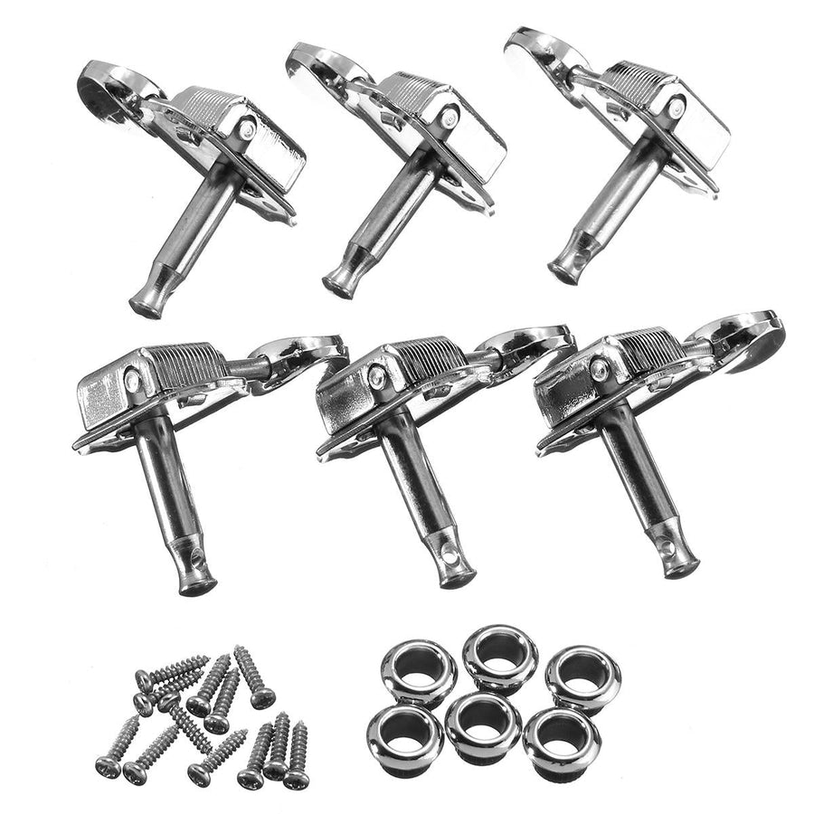 6R Guitar Tuning Pegs Tuners Machine Heads for Fender Replacement Image 1