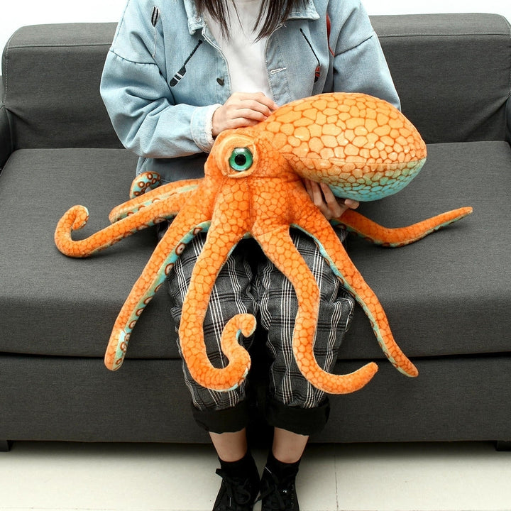 80CM Huge Funny Cute Octopus Squid Stuffed Animal Soft Plush Toy Doll Pillow Gift Image 1