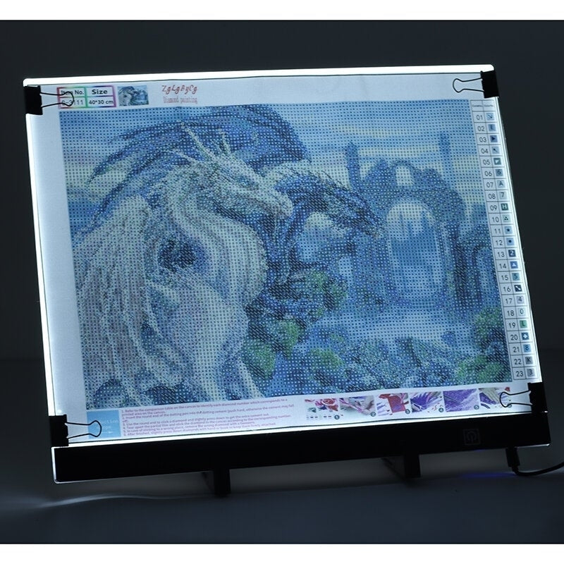 A3 USB LED Light Drawing Pad Artcraft Tracing Light Box Copy Board Digital Tablet Painting Writing Drawing Tablet Image 6