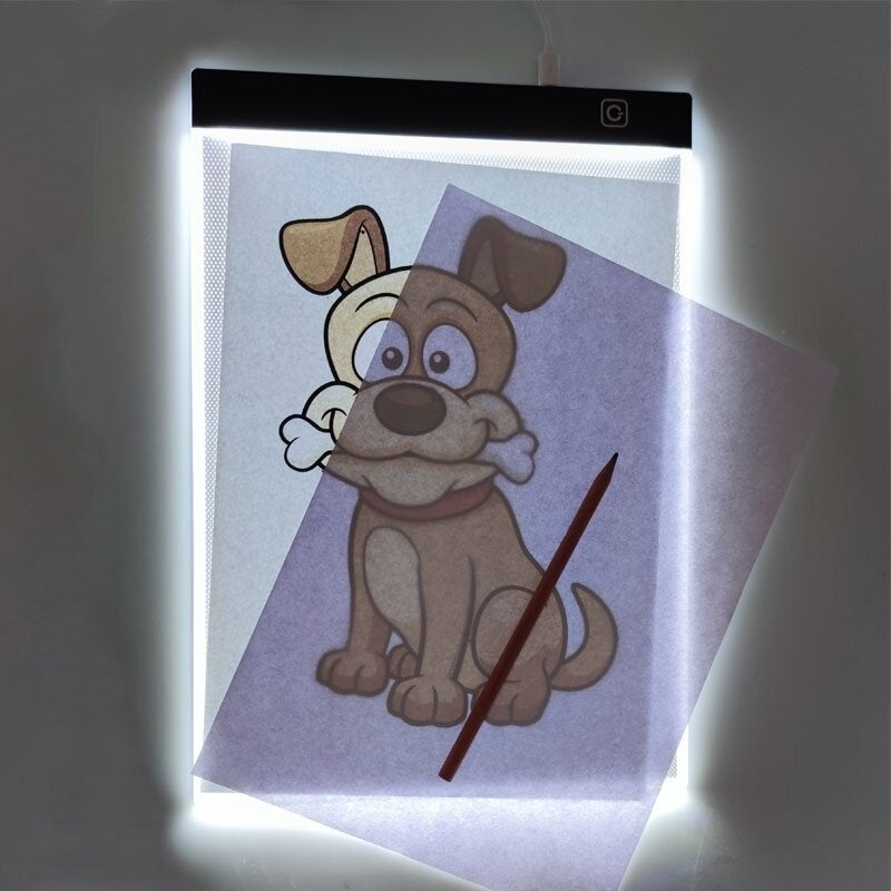 A4 A5 USB Dimmable Led Drawing Copy Pad Tablet Diamond Painting Board Art Copy Pad Writing Sketching Tracing LED Light Image 8