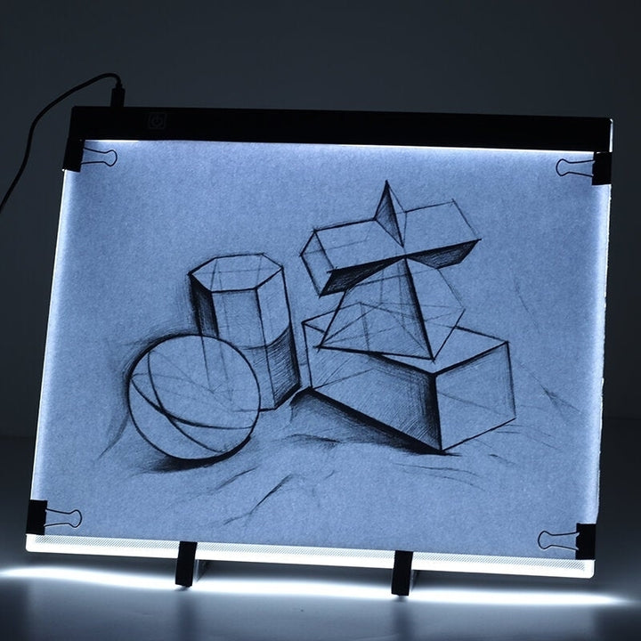 A4 A5 USB Dimmable Led Drawing Copy Pad Tablet Diamond Painting Board Art Copy Pad Writing Sketching Tracing LED Light Image 9