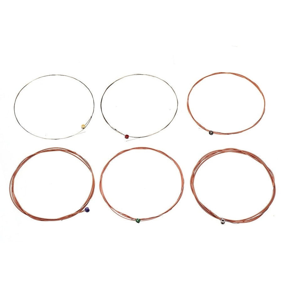 Acoustic Guitar Strings Set SA Series Professional Extra Light String 90,10 Bronze Metal for Accessories Image 1