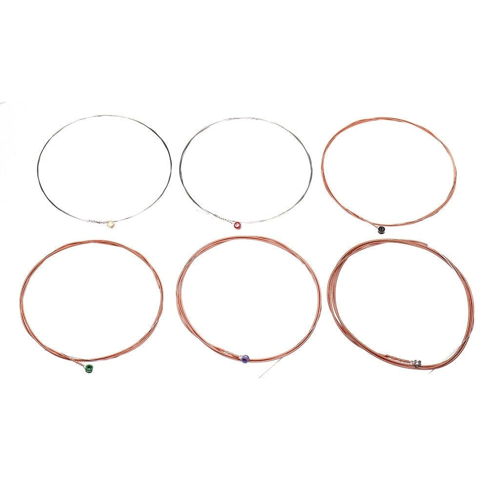 Acoustic Guitar Strings Set SA Series Professional Extra Light String 90,10 Bronze Metal for Accessories Image 3