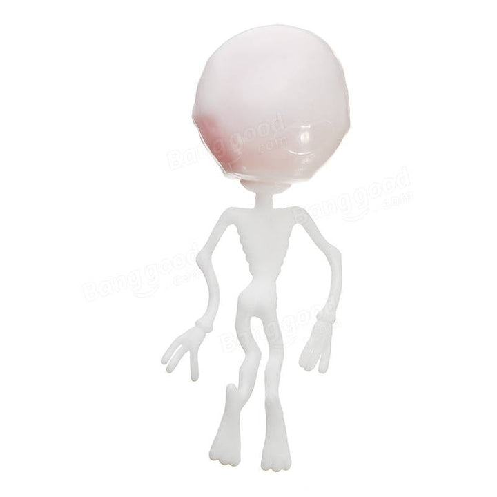 Alien ET Skeleton Squishy Squeeze Rubber Water Ball Stress Reliever Decompress Toy Gift Image 3