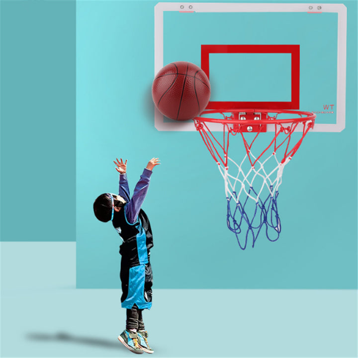 Basketball Door Wall-Mountable Spikeable Transparent Basketball Board Toys Image 4