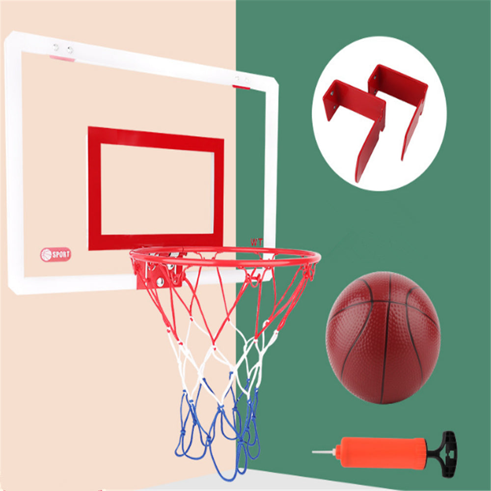 Basketball Door Wall-Mountable Spikeable Transparent Basketball Board Toys Image 6