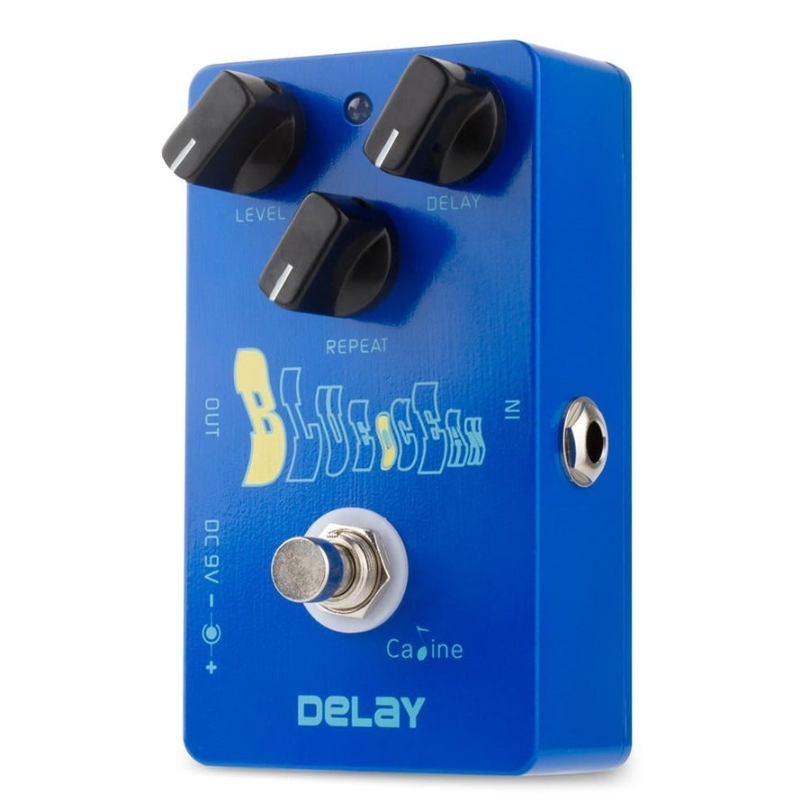 Blue Ocean Delay Guitar Effects Pedal True Bypass 25ms-600ms Delay Time Image 1