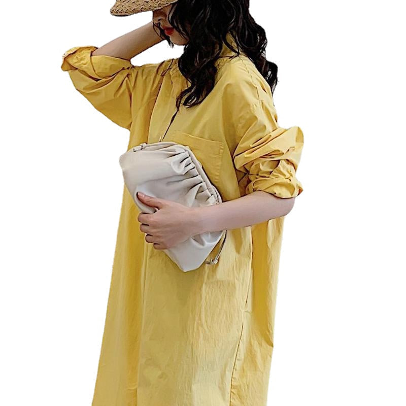 Bag For Women Cloud bag Soft Leather Madame Single Shoulder Slant Dumpling Handbag Day Clutches bags Messenger Image 4