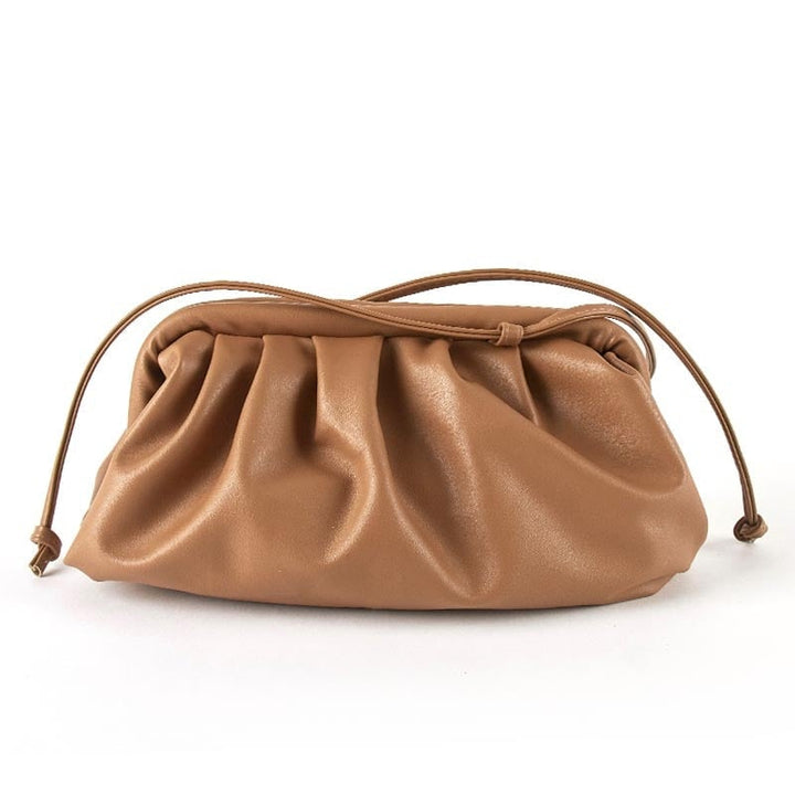 Bag For Women Cloud bag Soft Leather Madame Single Shoulder Slant Dumpling Handbag Day Clutches bags Messenger Image 1