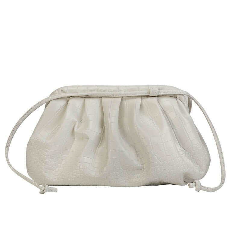Bag For Women Cloud bag Soft Leather Madame Single Shoulder Slant Dumpling Handbag Day Clutches bags Messenger Image 9