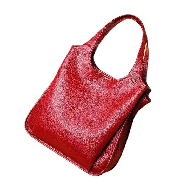 Bags for Women Genuine Leather Large Capacity Handbags Fashion Top-Handle Bag Bolsa Feminina Casual Luxury Totes Image 2
