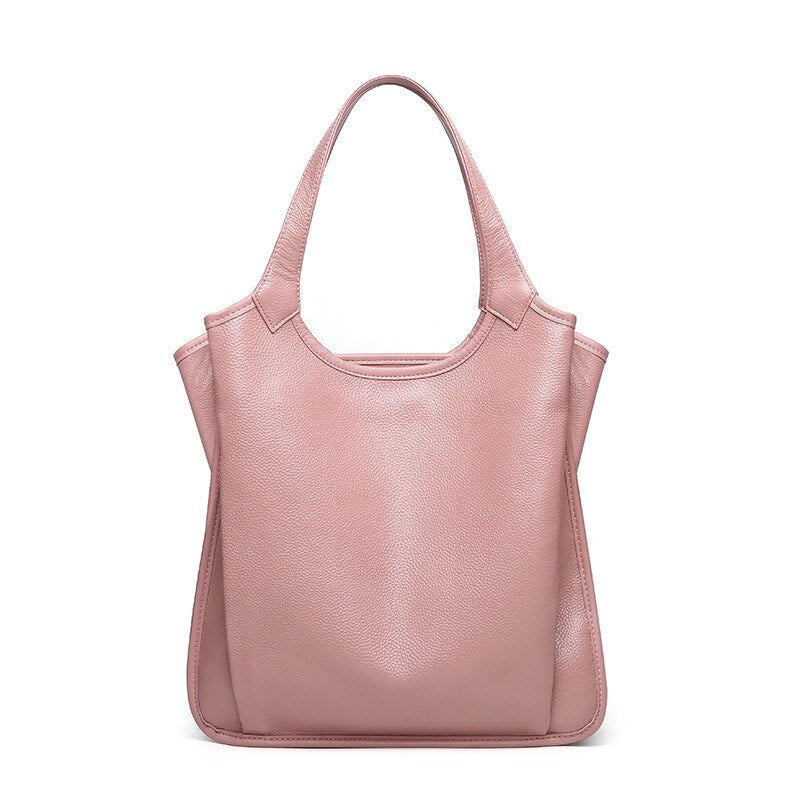 Bags for Women Genuine Leather Large Capacity Handbags Fashion Top-Handle Bag Bolsa Feminina Casual Luxury Totes Image 8
