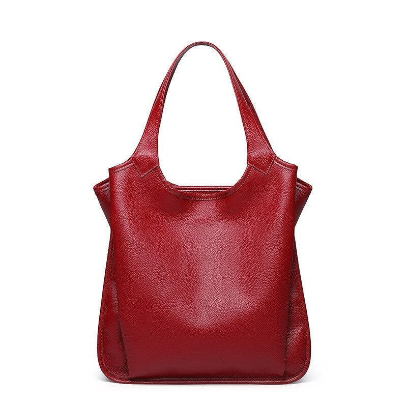 Bags for Women Genuine Leather Large Capacity Handbags Fashion Top-Handle Bag Bolsa Feminina Casual Luxury Totes Image 11