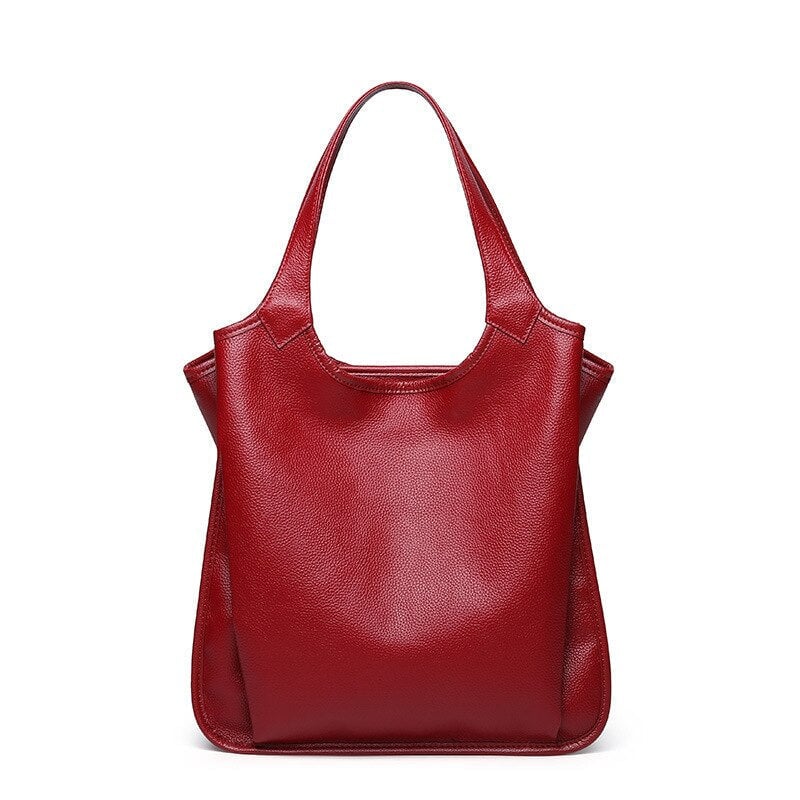 Bags for Women Genuine Leather Large Capacity Handbags Fashion Top-Handle Bag Bolsa Feminina Casual Luxury Totes Image 1