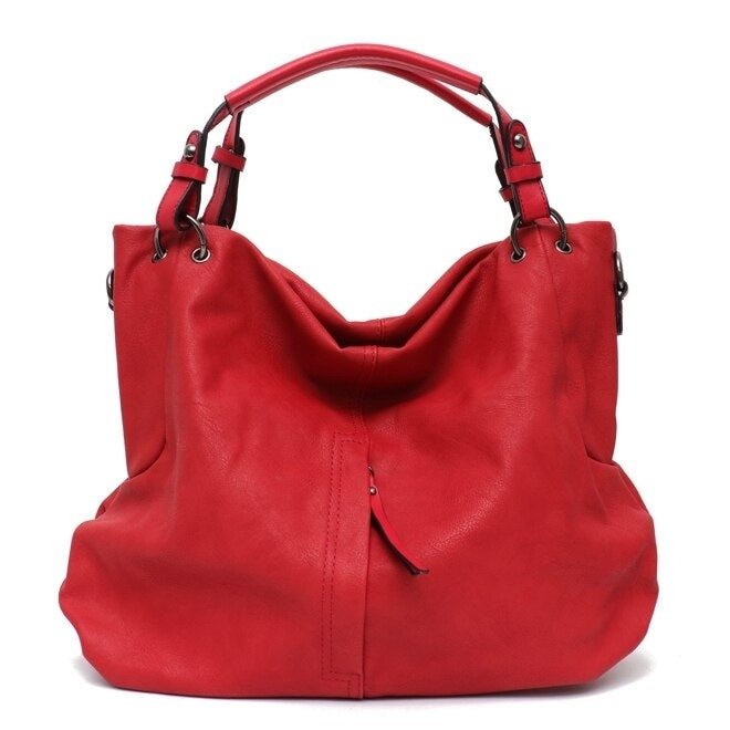 Big Casual Soft Tote Shoulder Bags for Women Large Vegan Leather Zipper Female Hobo fine Luxury Design PursesandHandbag Image 8