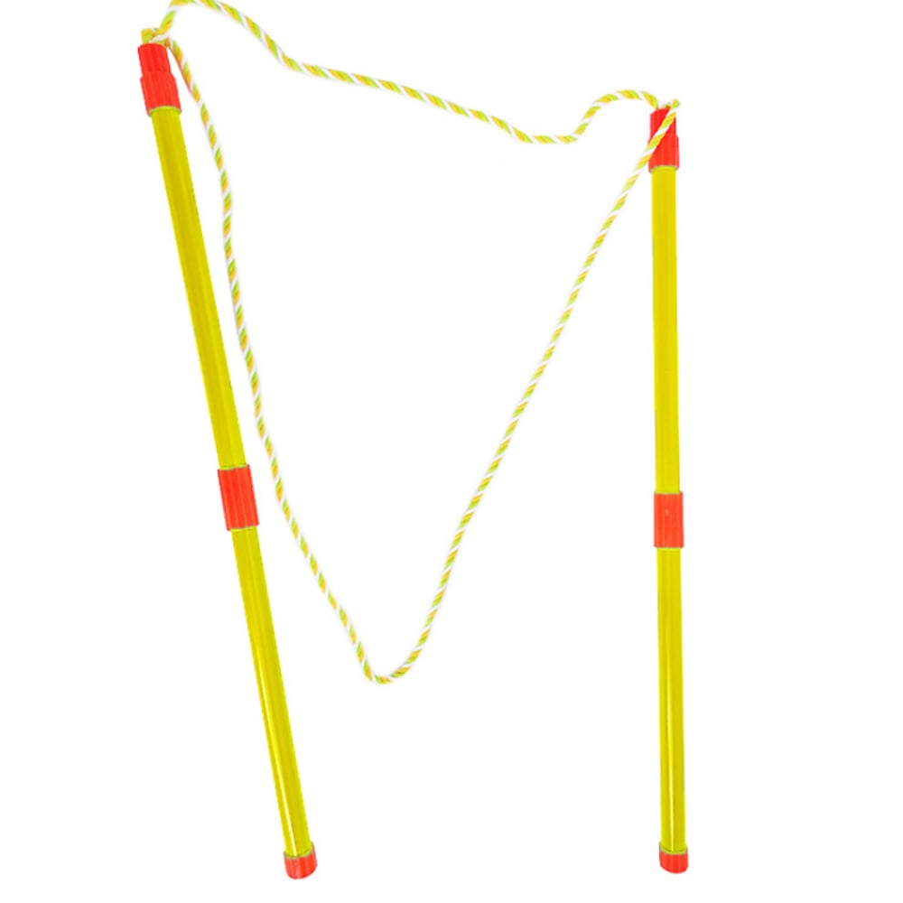 Big Bubble Making Props Double Pole Folding Rope Kids Toys Image 1