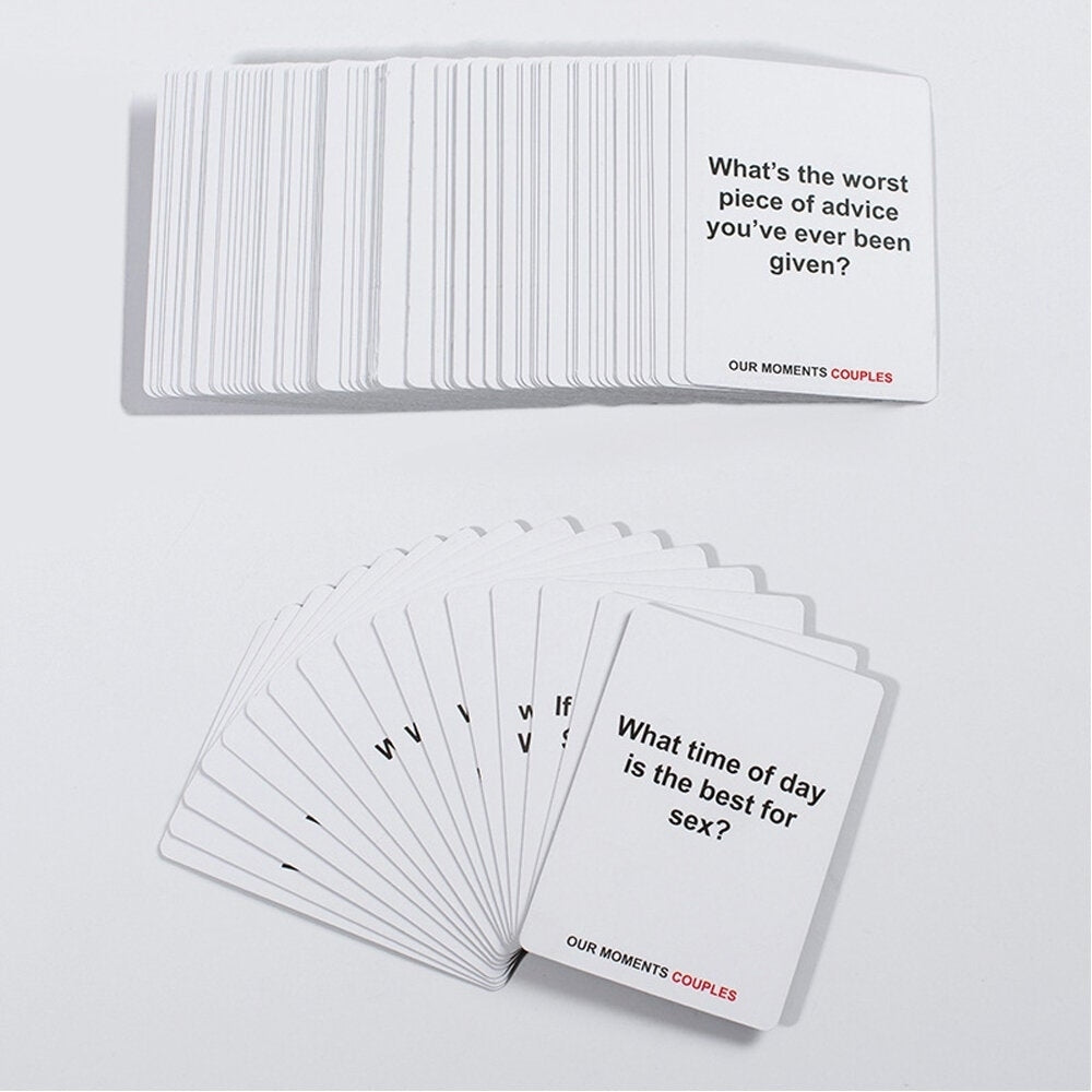 Card Conversation Starters for Great Relationships Solitaire Make Fun Board Game Toy Image 4