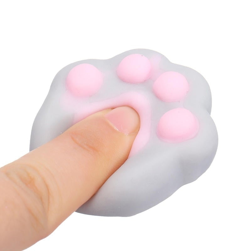 Cat Paw Claw Mochi Squishy Squeeze Healing Toy Kawaii Collection Stress Reliever Gift Decor Image 7