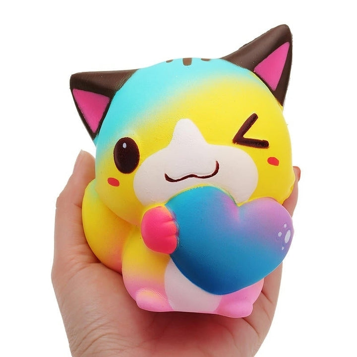 Cat Squishy 129.57.5cm Slow Rising With Packaging Valentines Day Gift Soft Toy Image 7