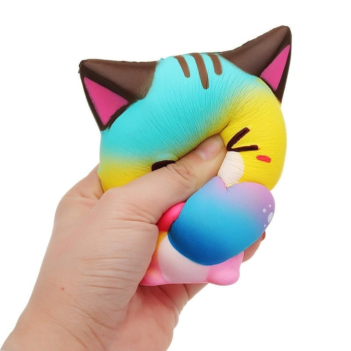 Cat Squishy 129.57.5cm Slow Rising With Packaging Valentines Day Gift Soft Toy Image 8