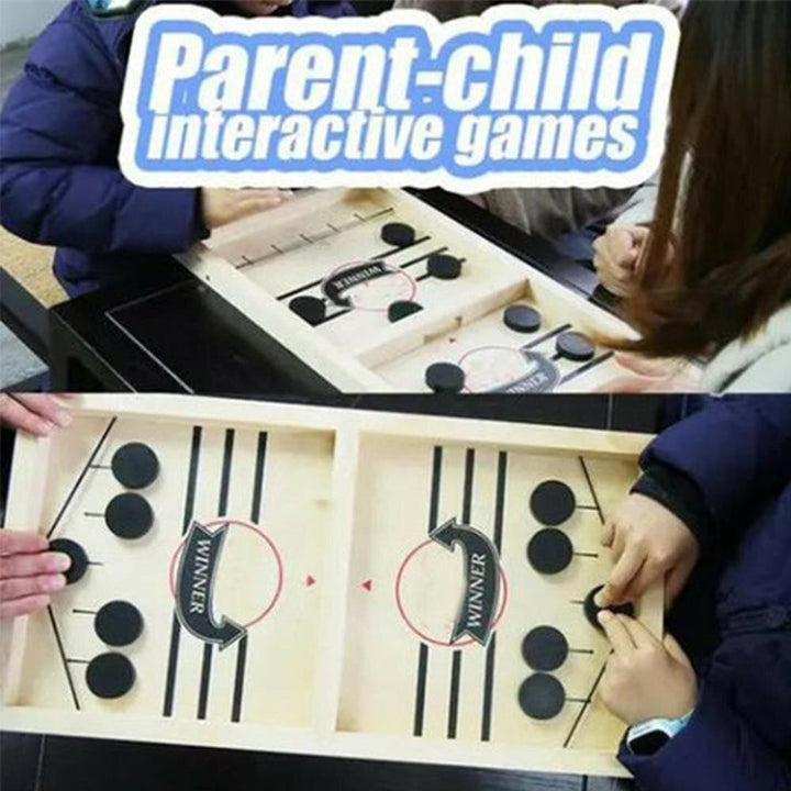 Chess Bouncing Chess Bouncing Chess Parent-Child Interactive Chess Bumping Chess Board Game Desktop Hockey Toys Image 4