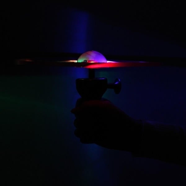 Children Flying Toy LED Luminous Outdoor Glow Plane Toy Image 4