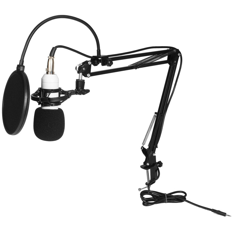 Computer Wired Recording Microphone Shock Mount Set Sound Studio Audio Image 1