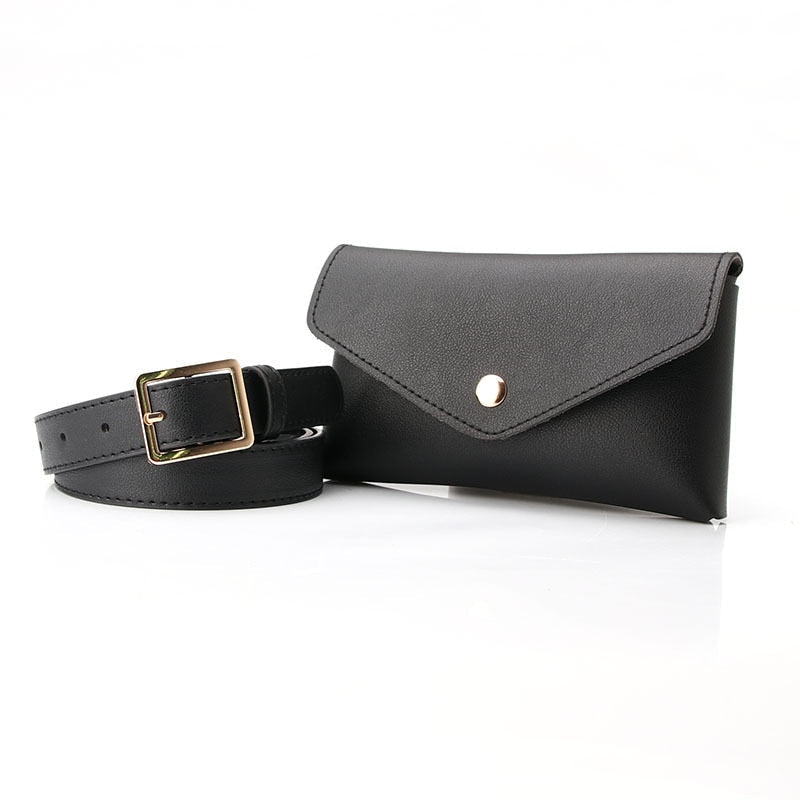 Chest Belt Waist Bag Money For Women Fanny Pack Female Pouch Belt bag Image 9