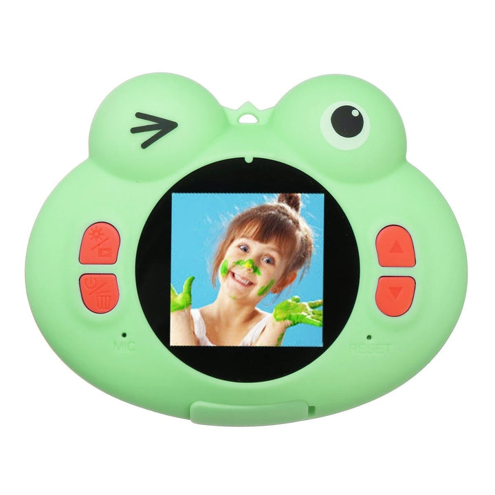 Children Camera Cute Frog Animal 1.54 inch HD Screen Wide Angle 120 With Board Game Novelties Toys Image 3