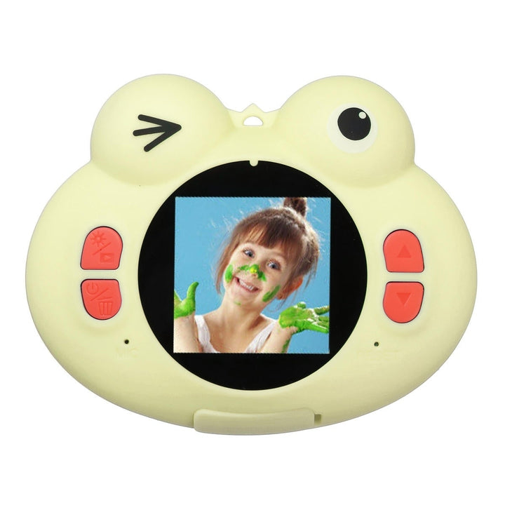 Children Camera Cute Frog Animal 1.54 inch HD Screen Wide Angle 120 With Board Game Novelties Toys Image 6