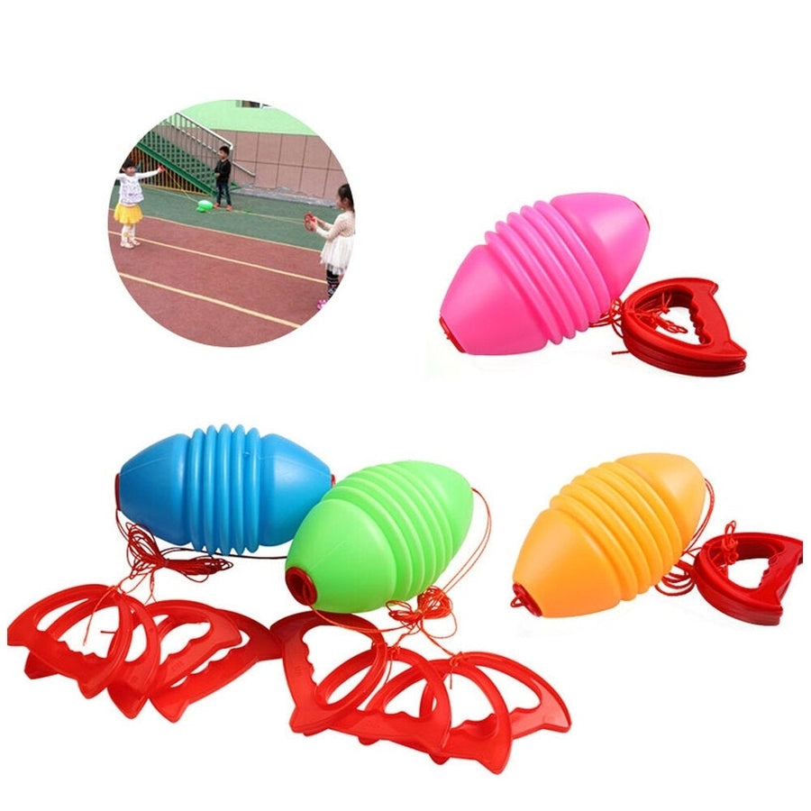 Childrens Lara Ball Shuttle Pull Handball Double Cooperation Puller Indoor Outdoor Sports Game Toys Image 1