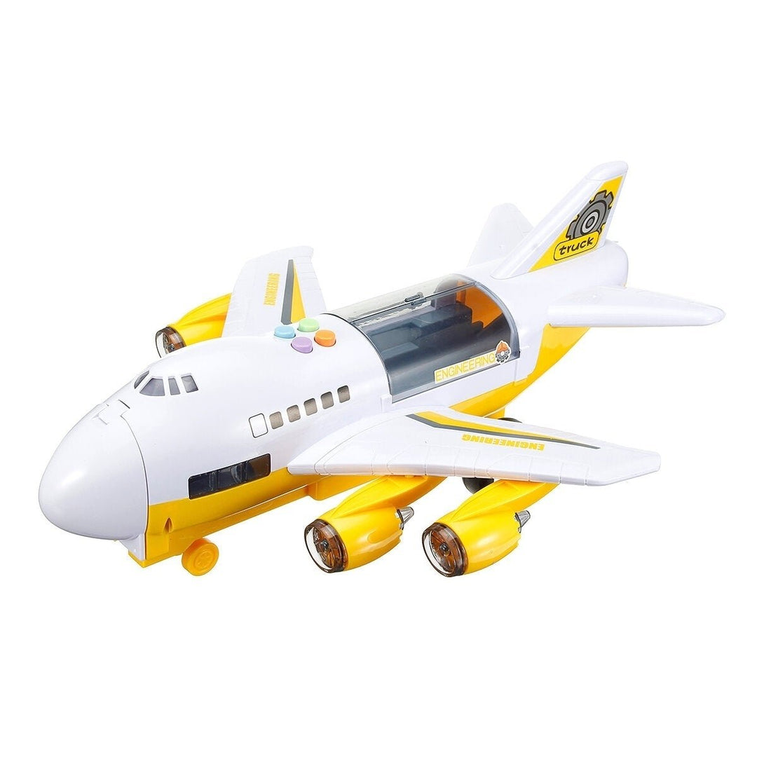 Childrens Large Inertial Airplane Toys Early Education Sound Light Story Set Image 1