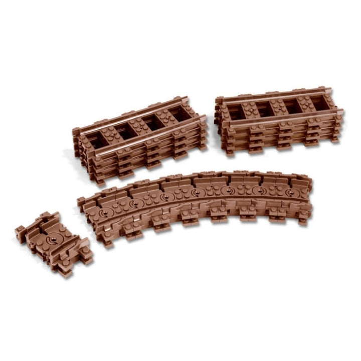 Classic Electric Train Track Blocks Set Toys for Kids Gift Image 2